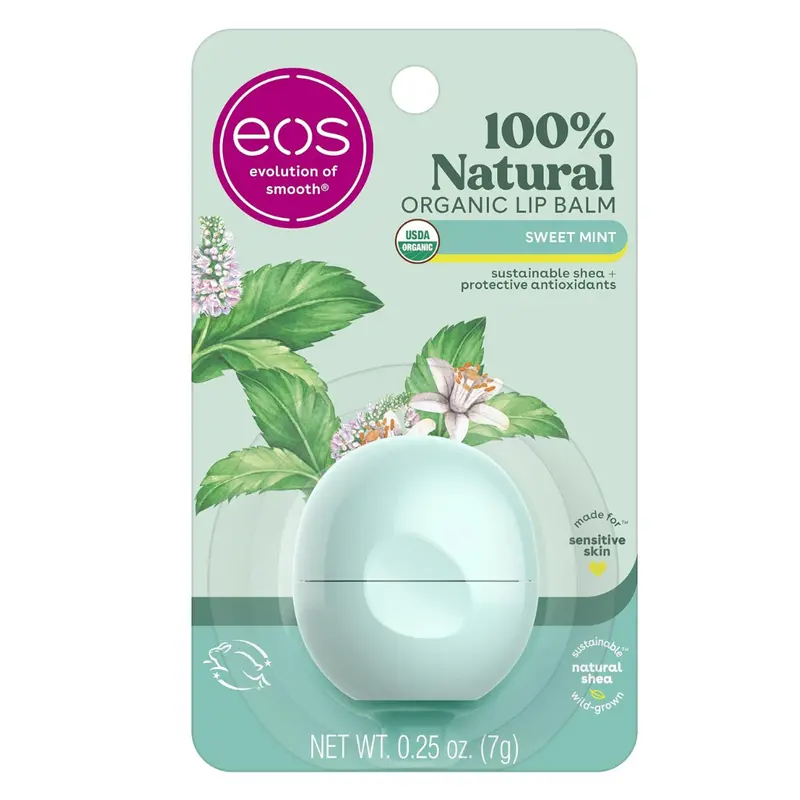 0.25Oz Eos 100% Natural & Organic Lip Balm 1
