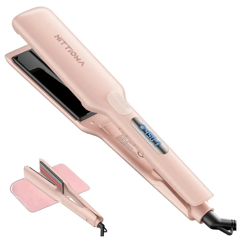 1.75" Ceramic Infrared Ionic Flat Iron With 5S Fast Heat-Up 1