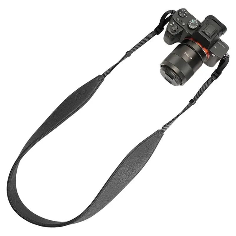 1.8'' Pu Leather Wide Professional Dslr Camera Neck Strap 1