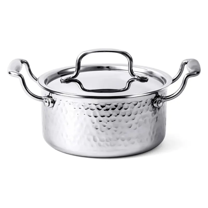 1.8-Quart Stainless Steel Stock Pot With Lid 1