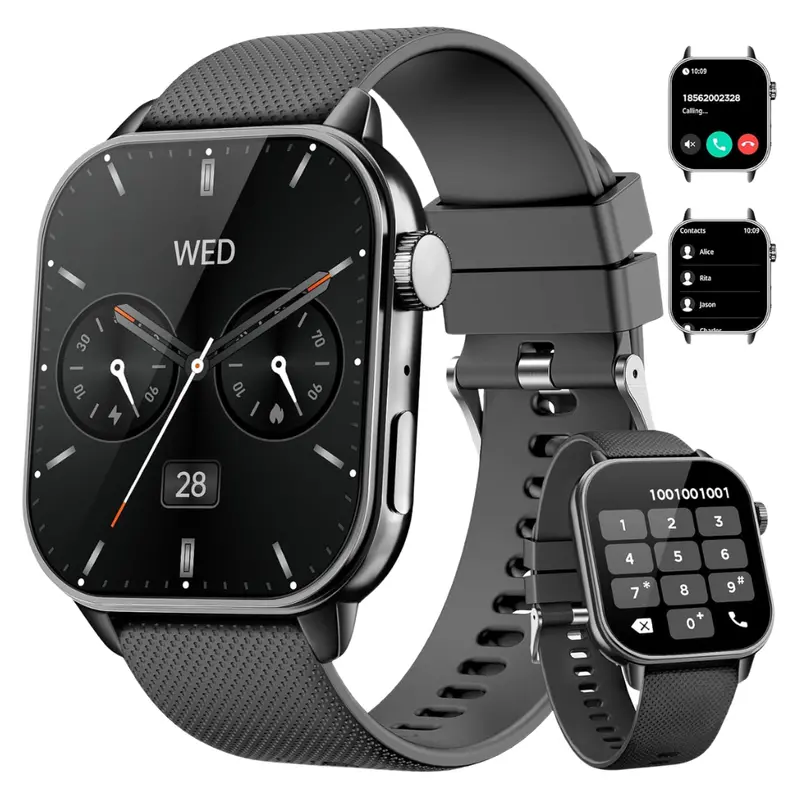 1.85'' Amoled Hd Fitness Smartwatch With 120+ Sports Modes 1