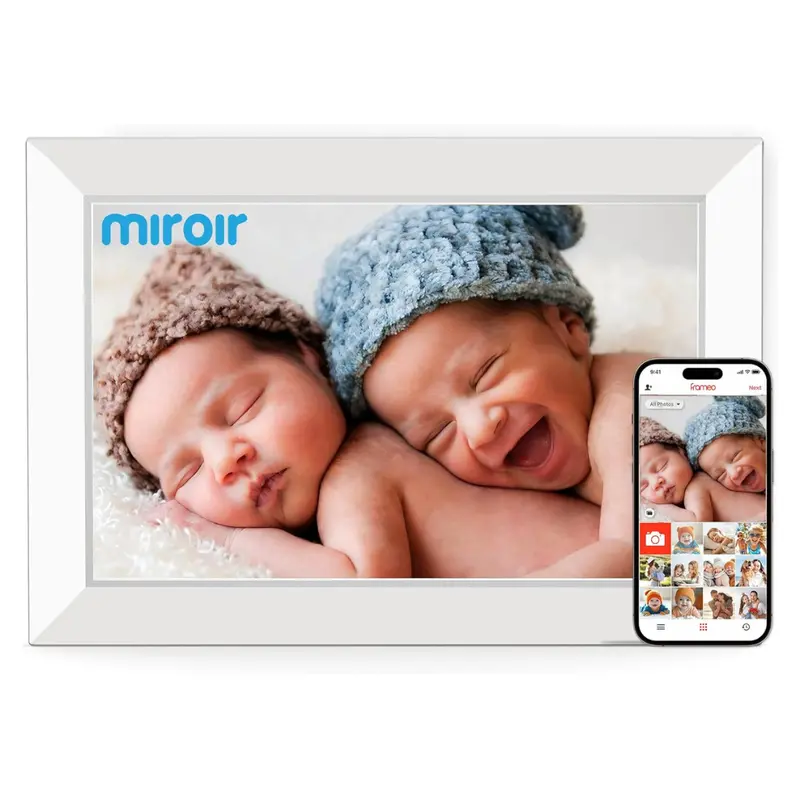 10.1" 1280 X 800 Hd Ips Touch Wifi Digital Photo Frame W/ Frameo App 1