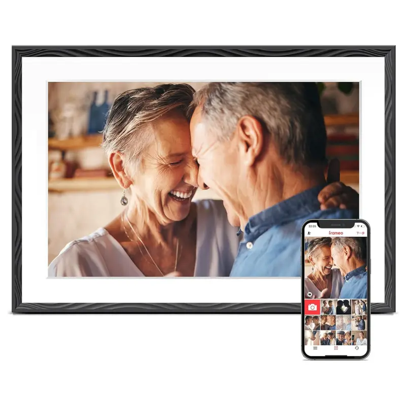 10.1'' Hd Touch Screen Frameo Digital Picture Frame W/ Wifi & 32Gb Memory 1