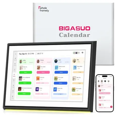 10.1" Smart Digital Calendar With Touchscreen Planner & Photo Frame 1