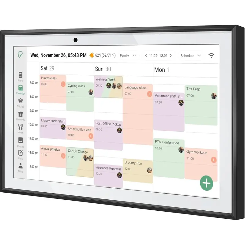 10.1" Smart Family Planner Wifi Digital Calendar 1