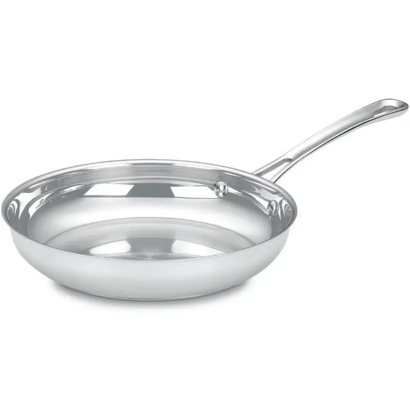10" Cuisinart Contour Stainless Open Skillet 1