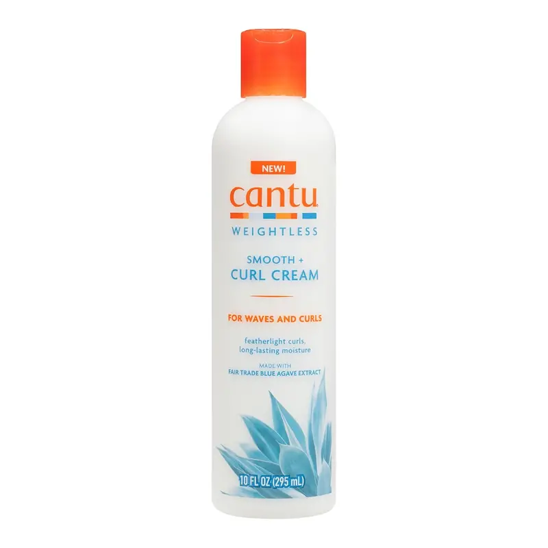 10 Fl Oz Cantu Weightless Smooth + Curl Cream 1