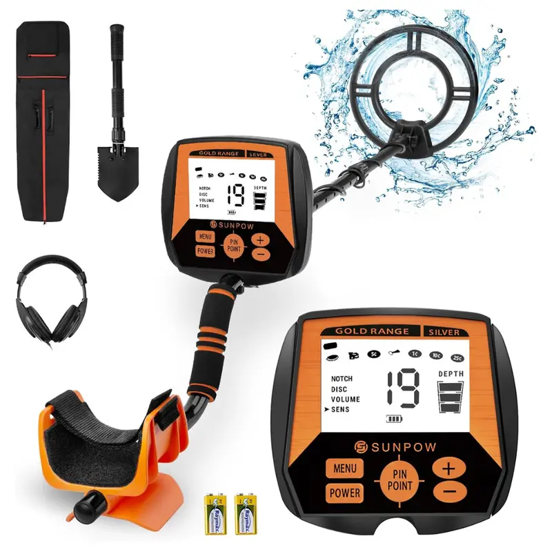 10" Metal Detector With Dsp Chip For Adults 1