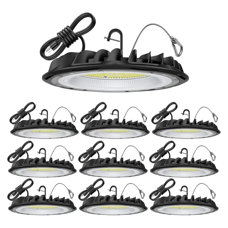 10-Pack 155W Ufo Led High Bay Shop Lights (22500Lm, Daylight 5000K) 1