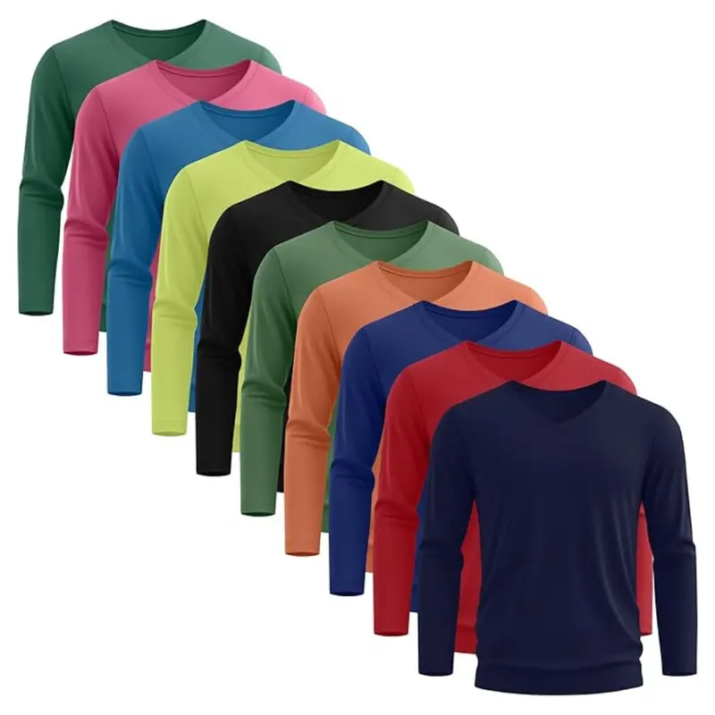 10-Pack August Alley Men's Big And Tall T-Shirts 1