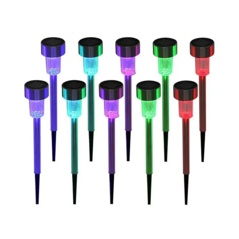 10-Pack Solar Outdoor Patio Garden Path Lights 1