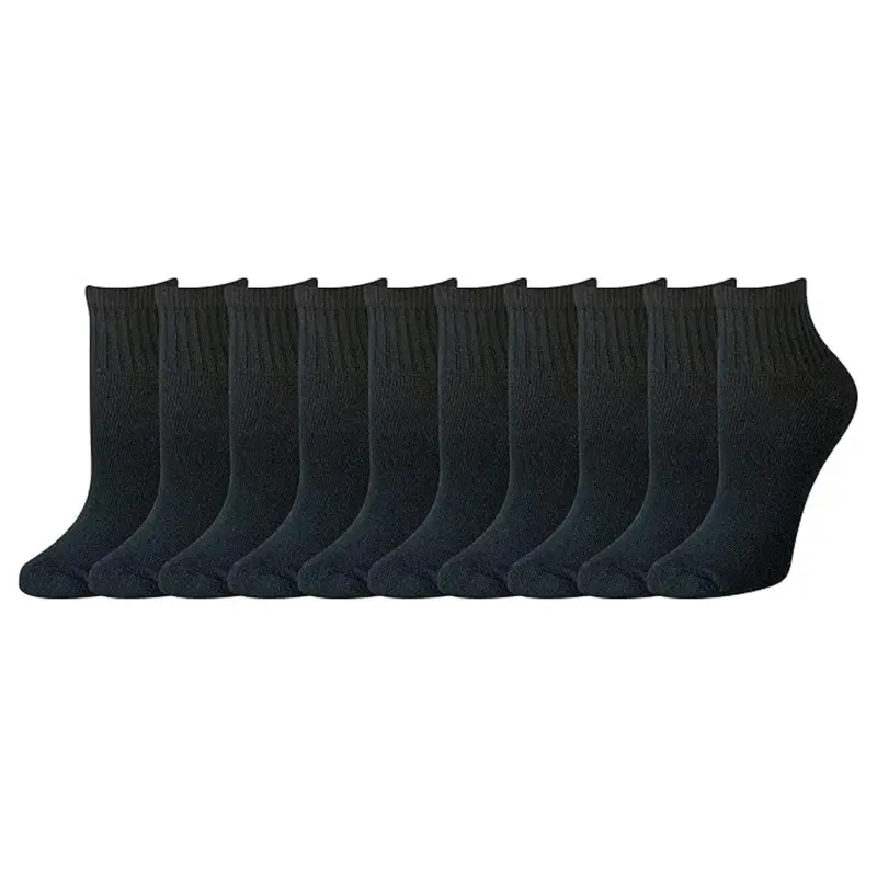 10-Pairs Amazon Essentials Women's Cotton Ankle Socks 1