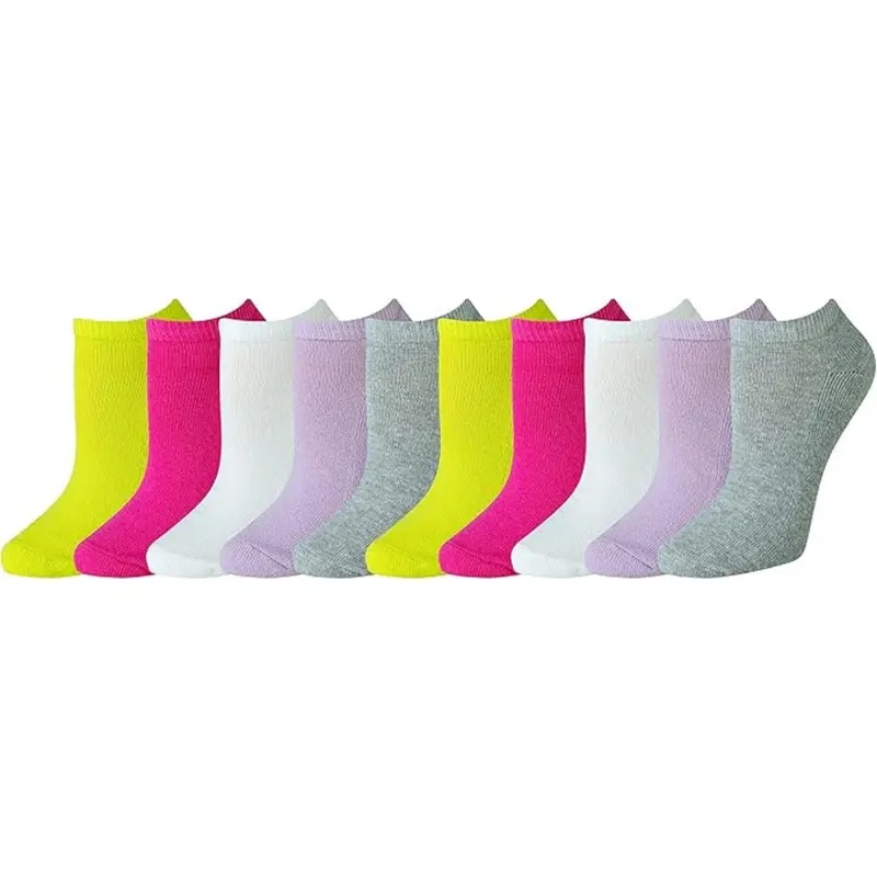 10-Pairs Amazon Essentials Women's Cotton No-Show Athletic Socks 1