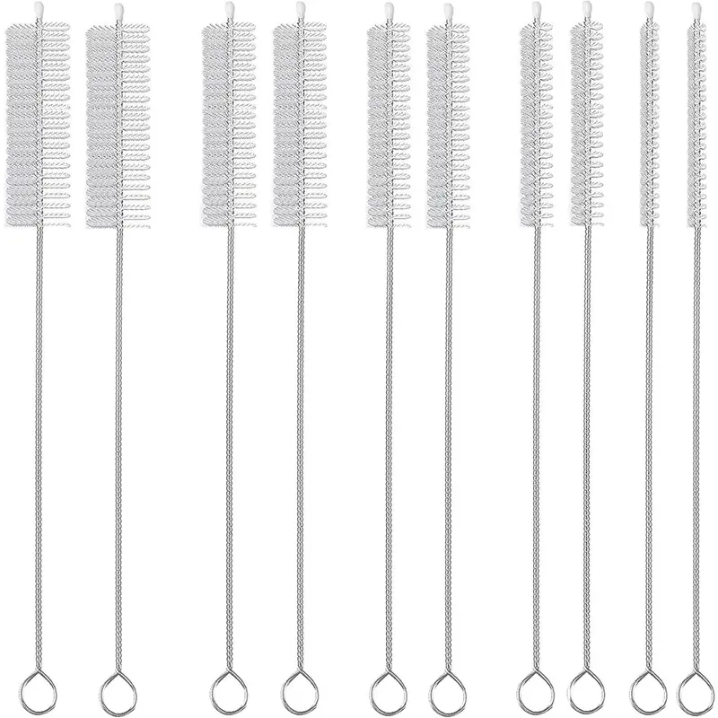 10 Pcs Straw Cleaner Brushes-10" 1