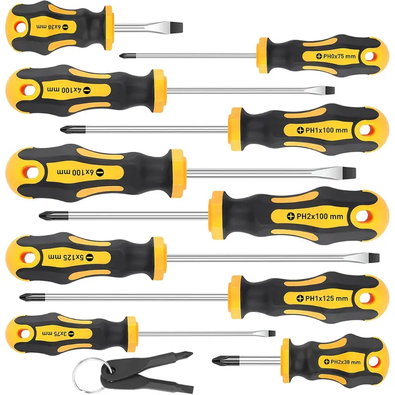 10-Piece Amartisan Magnetic Screwdrivers Set 1