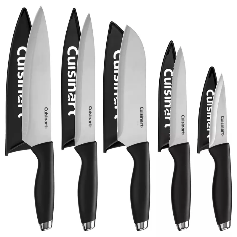 10-Piece Cuisinart Knife Set With Blade Guards 1