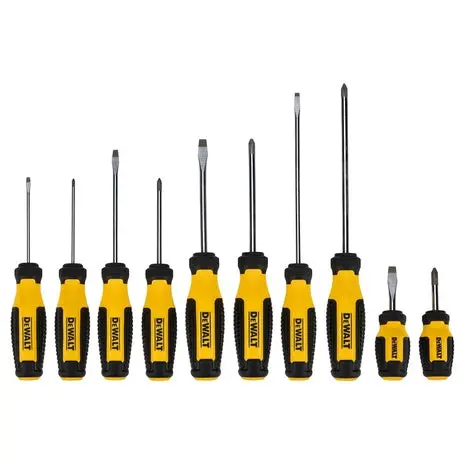 10-Piece Dewalt Magnetic Tip Screwdriver Set 1
