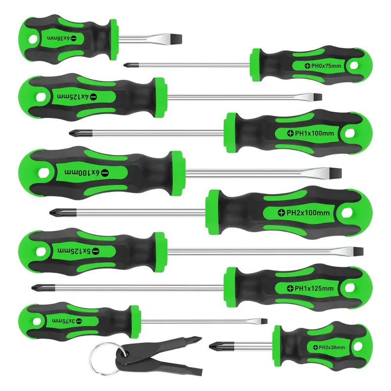 10-Piece Portable Multifunction Magnetic Screwdrivers Set 1