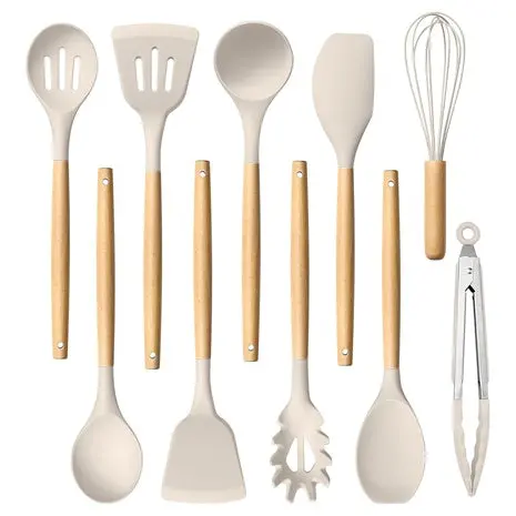 10 Piece Silicone Cooking Utensils Set 1