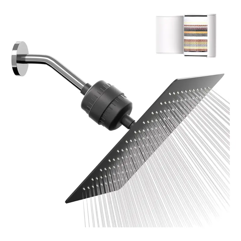 10" Vapralis Filtered Shower Head With 20-Stage Filter (Various) 1