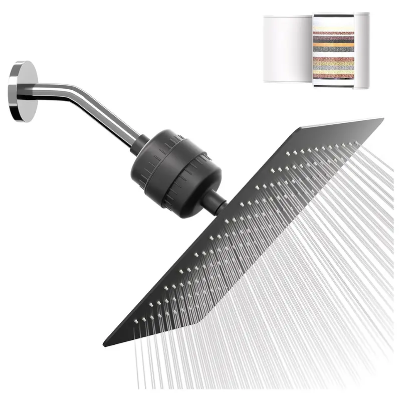 10" Vapralis Filtered Shower Head With 20-Stage Filter (Various) 1