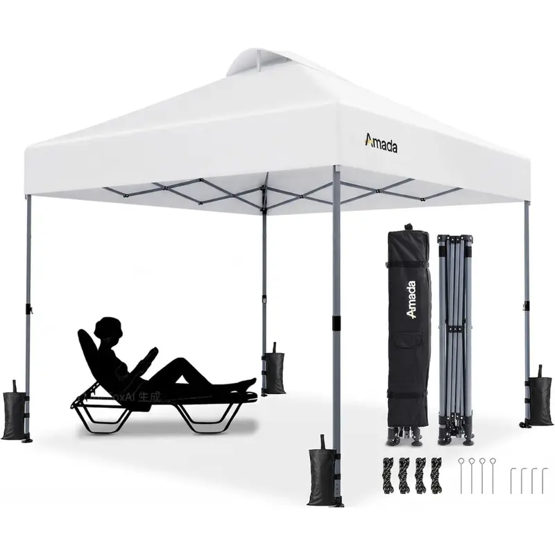 10' X 10' Amada Homefurnishing Pop Up Canopy Tent 1