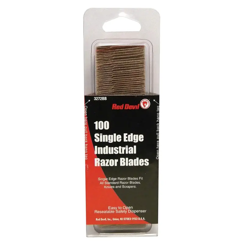 100-Count Red Devil 3272 Single-Edge Razor Blades 1