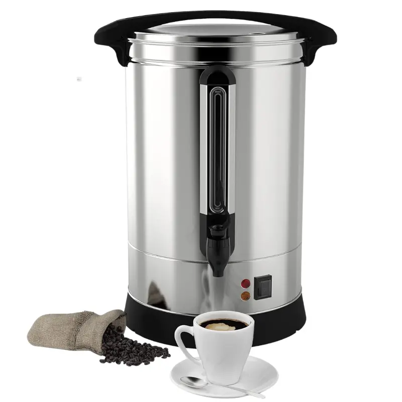100-Cup 14L Stainless Steel Commercial Coffee Maker 1