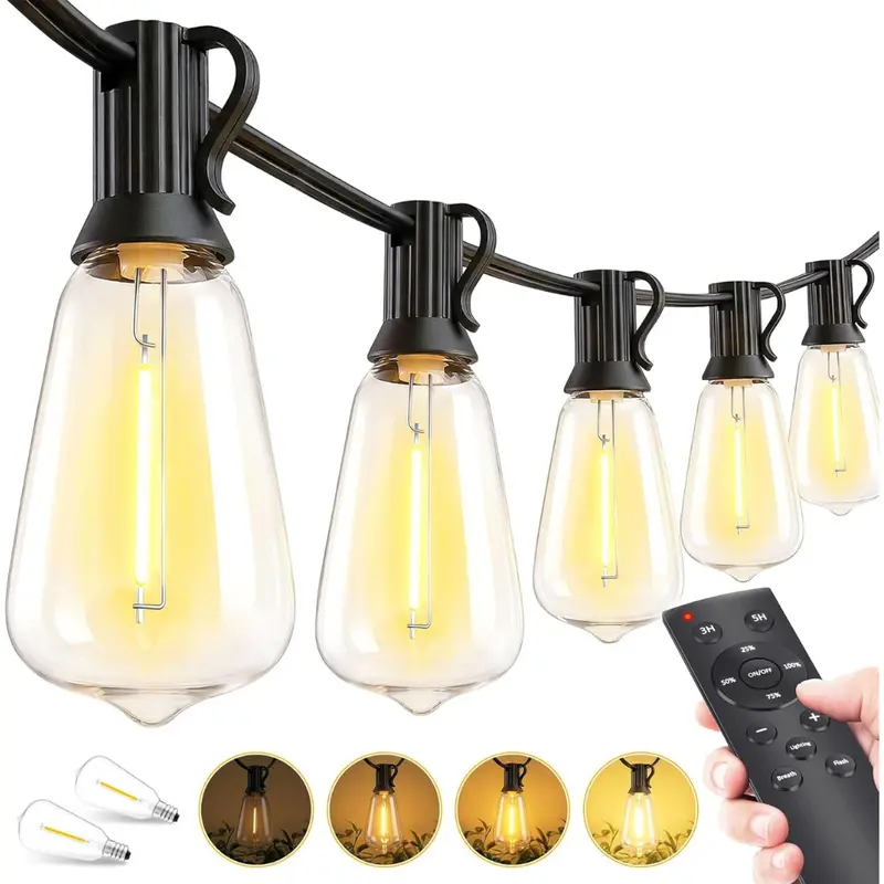 100-Feet Outside Patio Waterproof Led String Lights 1