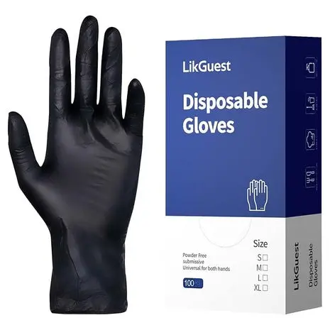 100 Latex-Free & Powder-Free Nitrile Gloves 1