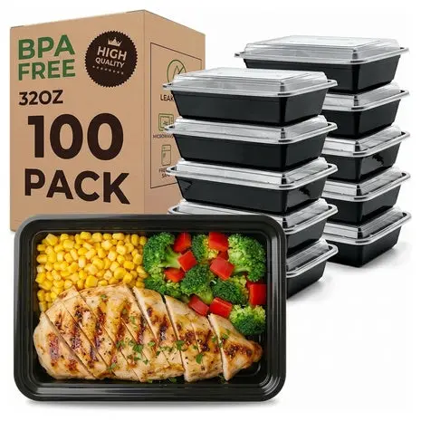 100 Meal Prep Containers With Lids 1