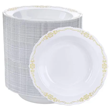100 Plastic Bowls 1