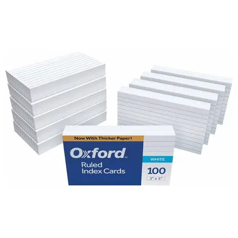 1,000 Oxford 3X5 Index Cards 1