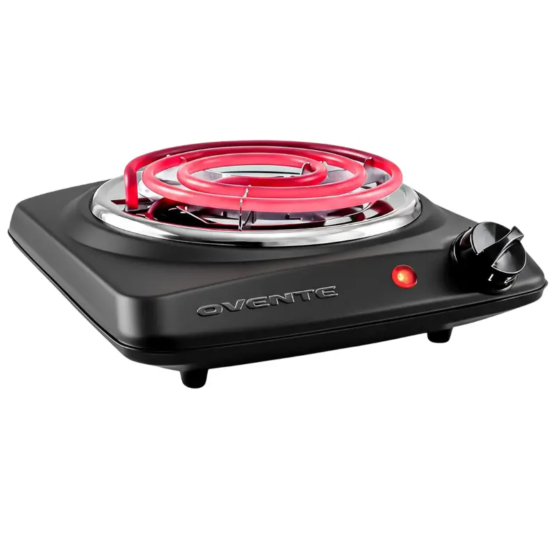 1000W Electric Countertop Single Burner With 6" Coil Hot Plate 1