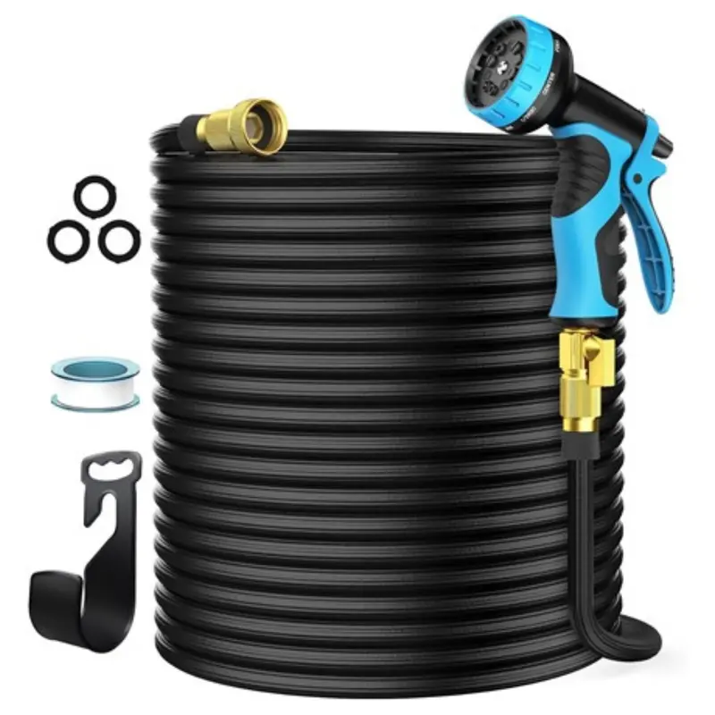 100Ft Expandable 10 Spray Modes Garden Hose With Nozzle 1