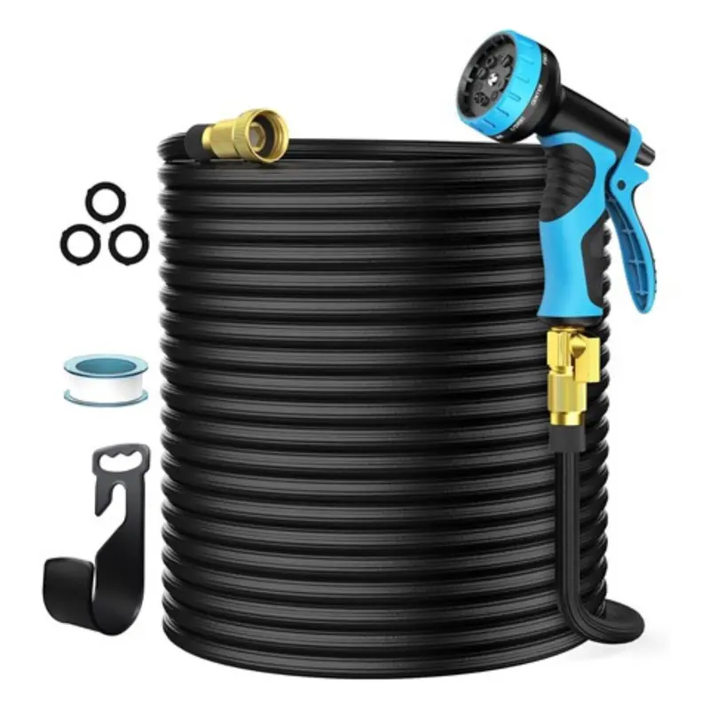 100Ft Expandable Garden Hose With Nozzle 1