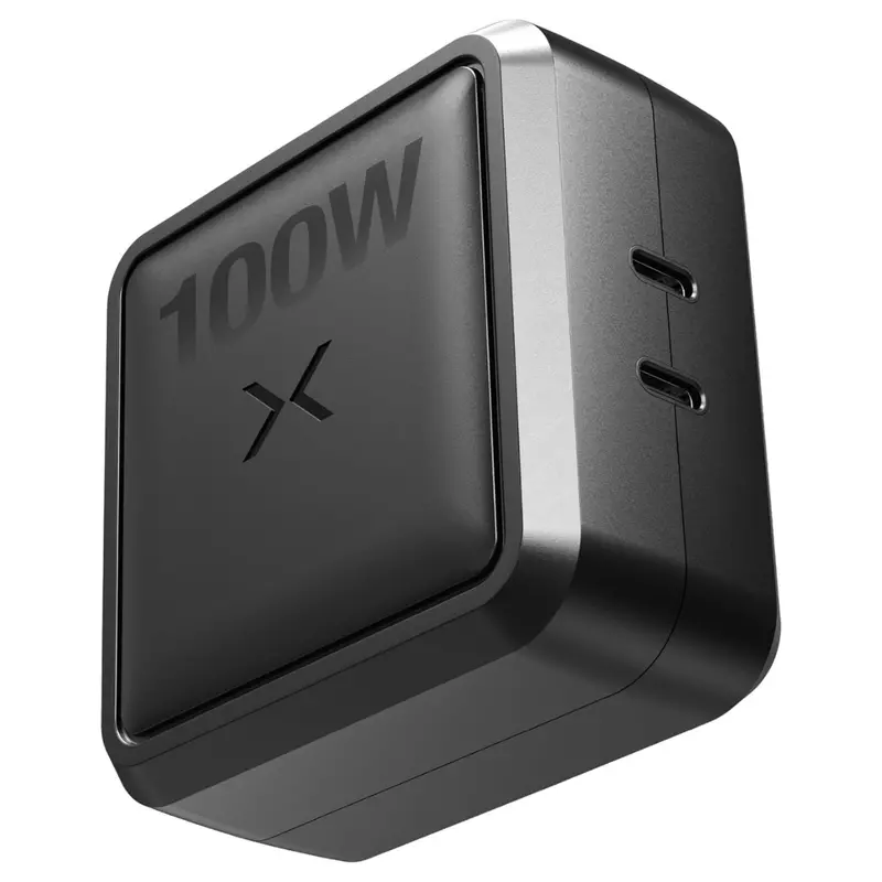 100W Gan Fast Dual Usb-C Power Charger With Pd 3.0 1