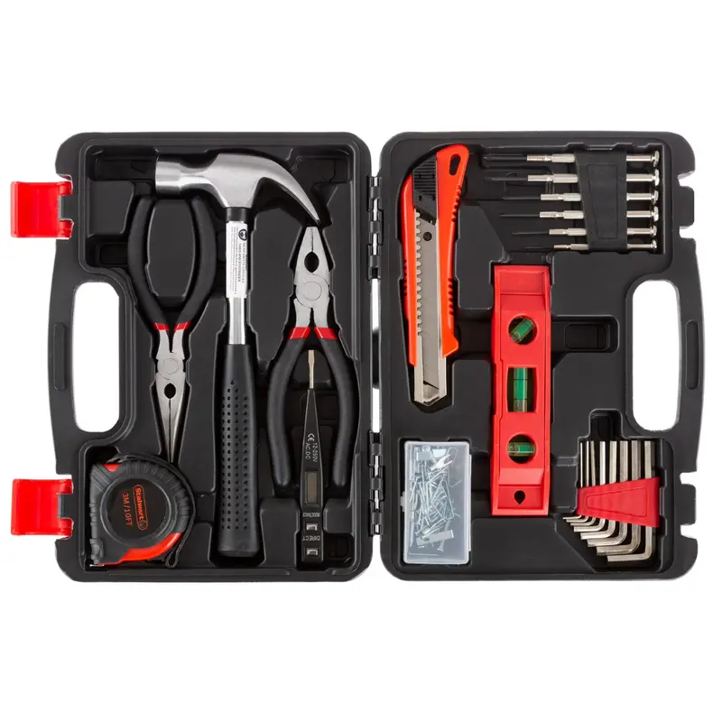 102 Heat-Treated Pieces With Carrying Case Stalwart Tool Kit 1