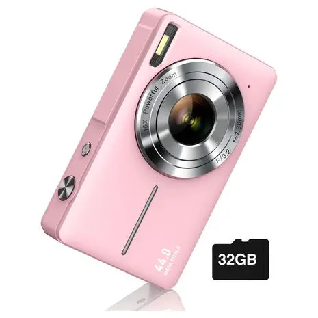 1080P Digital Camera With 16X Zoom & 32Gb Card 1