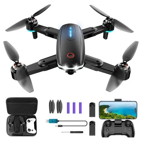 1080P Foldable Drone With One Key Take Off & Landing 1