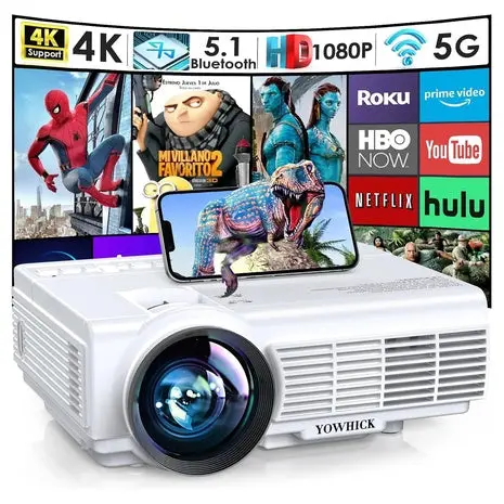 1080P Mini Projector With 4K Support 1