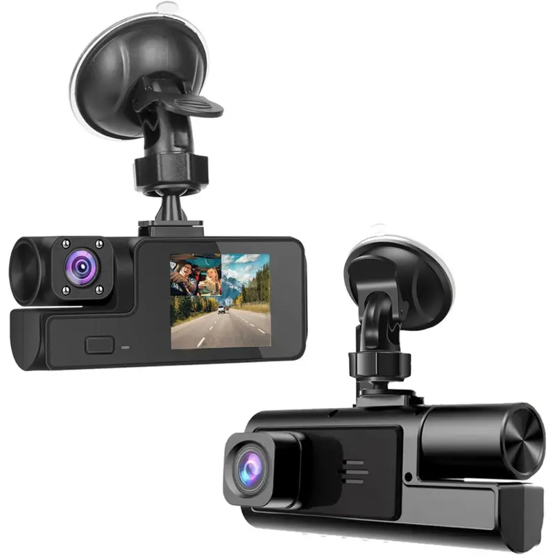 1080P Wide Angle Dual Dash Camera For Car 1