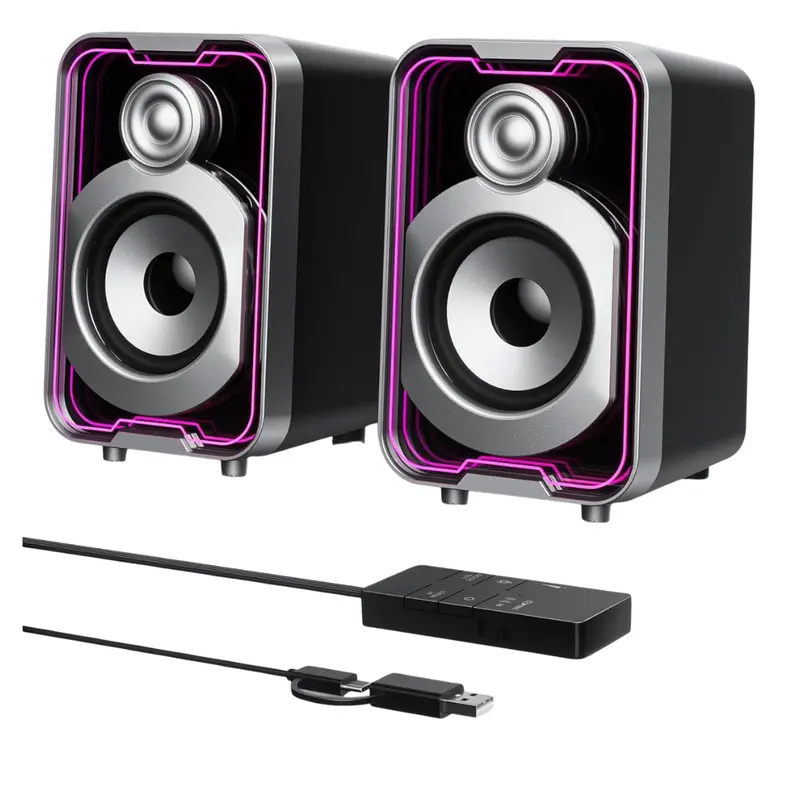 10W Usb-Powered Bluetooth 2.0 Computer Speakers 1