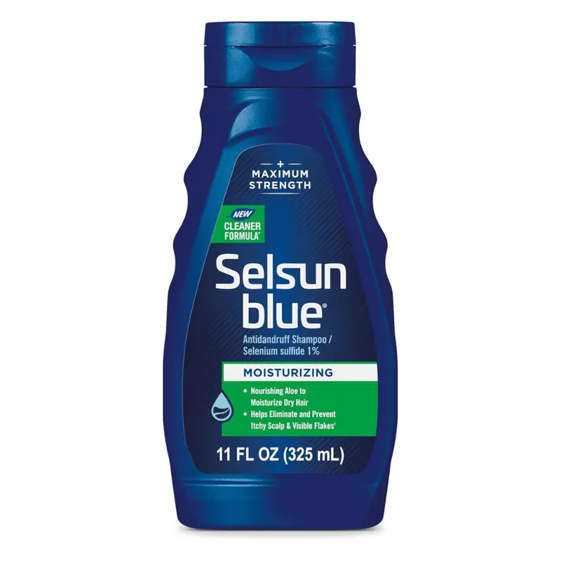 11-Oz Selsun Blue Moisturizing Antidandruff Shampoo 1