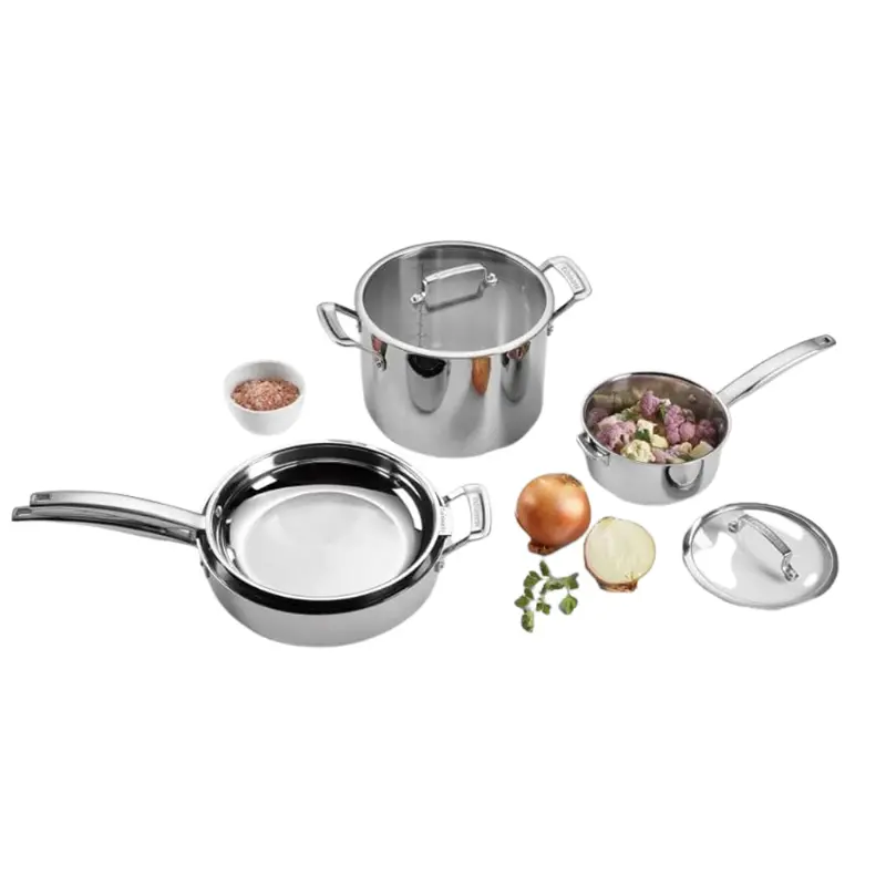 11-Piece Cuisinart Smartnext Stainless Steel Cookware Set 1