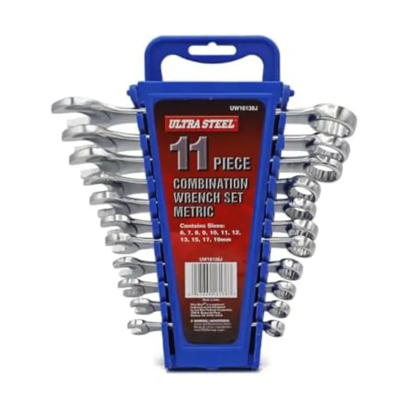 11-Piece Ultra Steel Dual End Combination Wrench Set 1