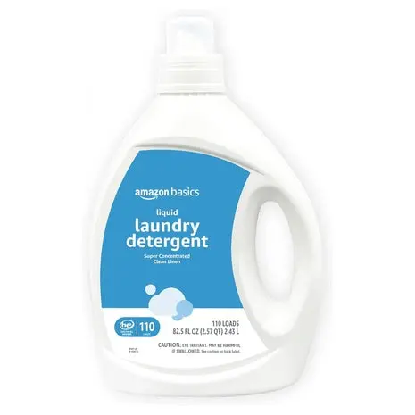 110 Loads Amazon Basics Concentrated Liquid Laundry Detergent (4 Scents) 1