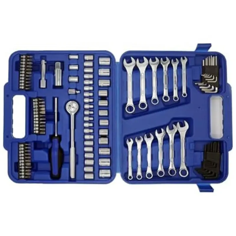 113-Piece Professional Mechanic Tool Set With Ratchet 1