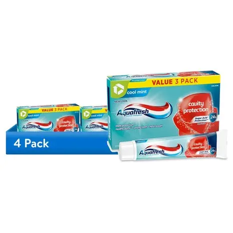 12 Aquafresh Cavity Protection Fluoride Toothpaste 1