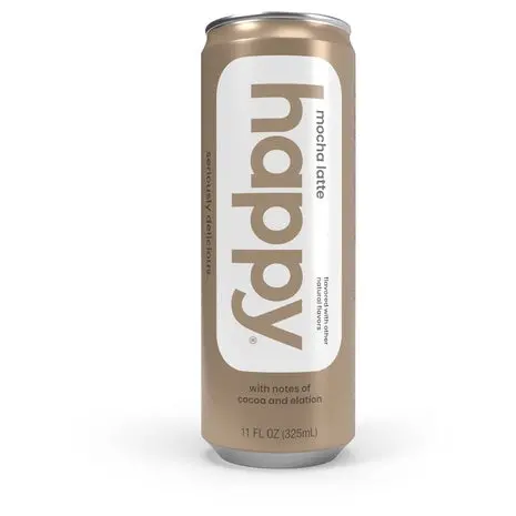 12 Cans Happy Mocha Latte Coffee (Ou-D) 1